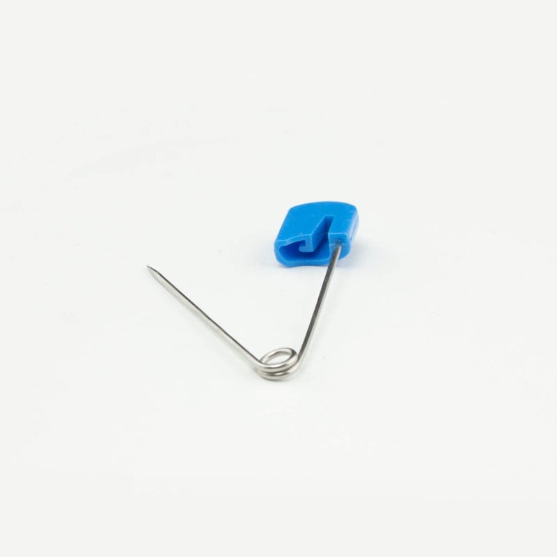 OsoCozy Diaper Pins - (Blue) - Sturdy, Stainless Steel Diaper Pins with Safe Locking Closures - Use for Special Events, Crafts or Colorful Laundry Pins - Image 4
