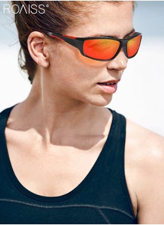 roaiss Sports Sunglasses for Adults UV Protection Driving Shades Cycling Bike Sun Glasses for Men Polarized Sunglasses Running Fishing Sunglasses Goggles  - Image 2