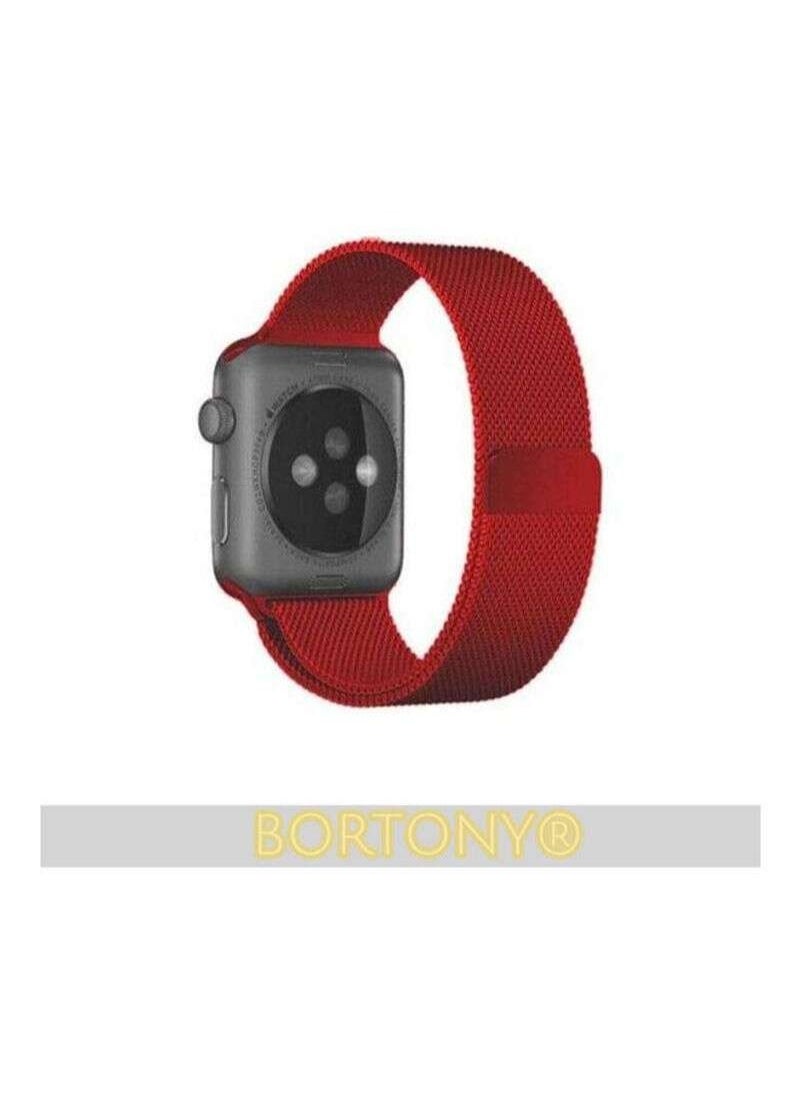 BORTONY - Milanese Replacement Band For Apple Watch SE/6/5/4/3/2/1 42/44mm - Image 1