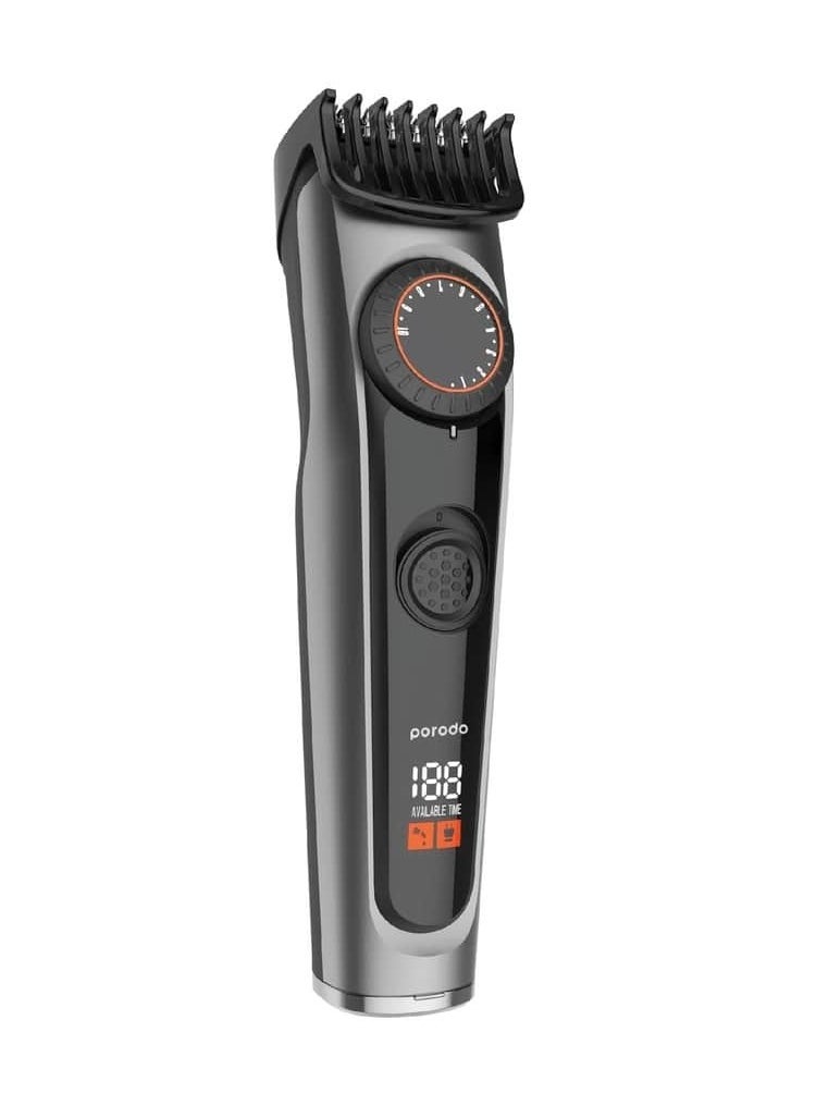 porodo - High-Precision Beard Trimmer With Digital Display - Image 1