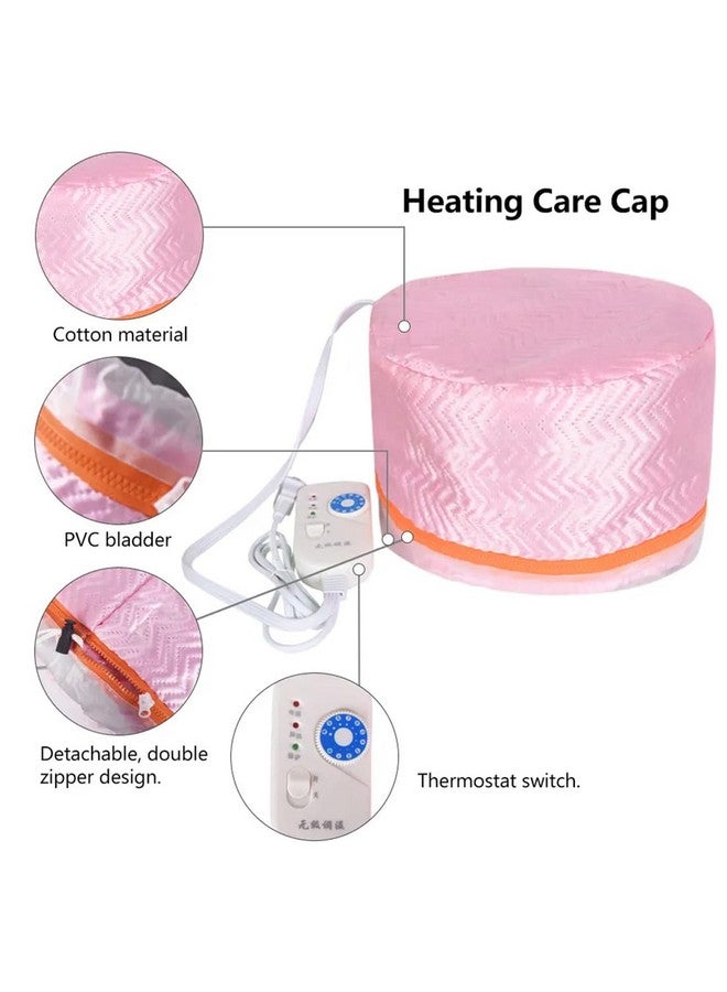 adbeni Adbeni Hair Care Thermal Head Spa Cap With Hair Wrap Towel 300GSM Combo, Nourishing Heating Cap, Spa Cap Steamer Magic Hair Warp, Super Quick-Drying, Stylish Lightweight For Women Pack Of 2  - Image 3