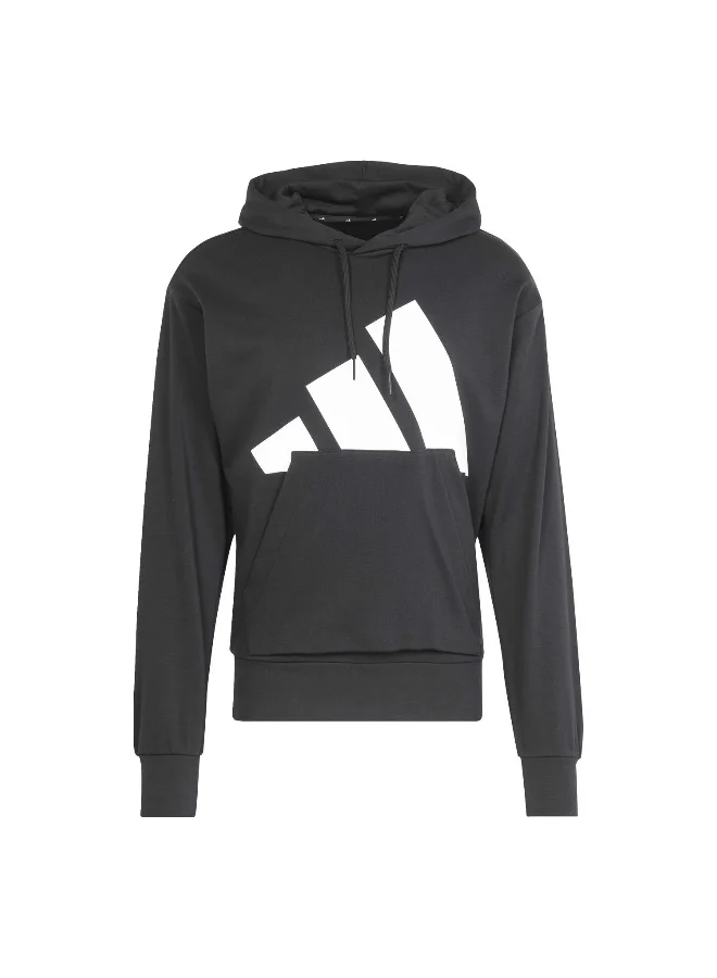 Adidas Adidas M Bl Ft Hd Black Hooded Sweat Sweatshirts For Men