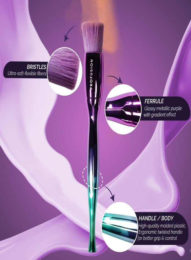 Profusion Cosmetics Sea Witch Eye and Face Brush Set is Your Key to Mesmerizing Looks, Exploring Beauty Improvement, and Flawless Look for Stunning Makeup - Image 5