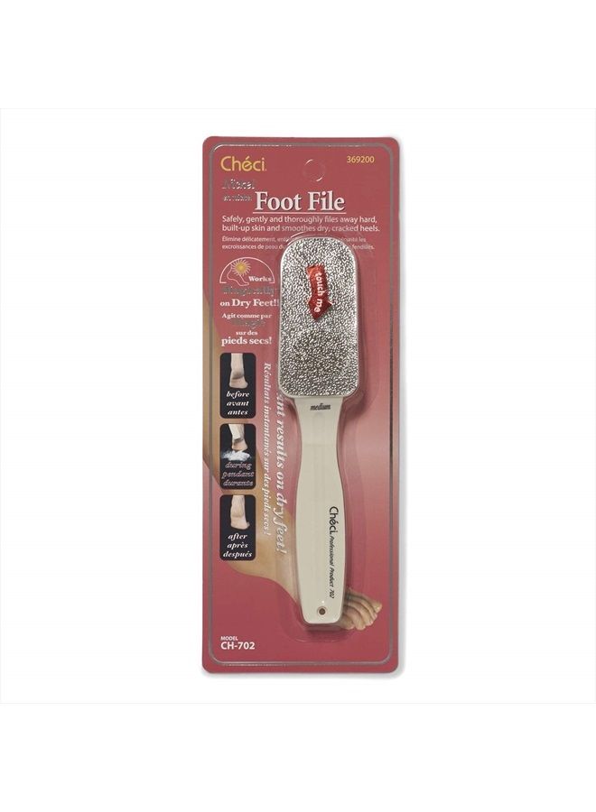 Checi Beige Foot File Medium CH-702CI - Image 1