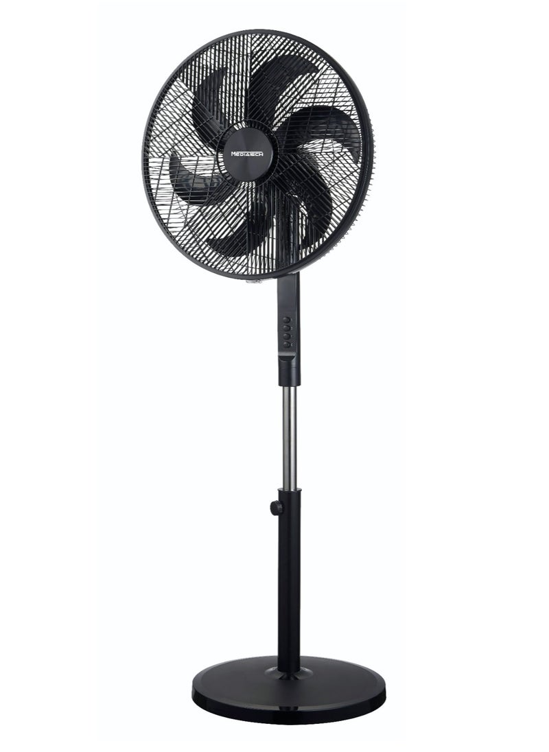 Mediatech - Cool Cool 18-Inch Stand Fan | Silent Force Technology | Adjustable Height | 75W, MT-SF42M - Image 1