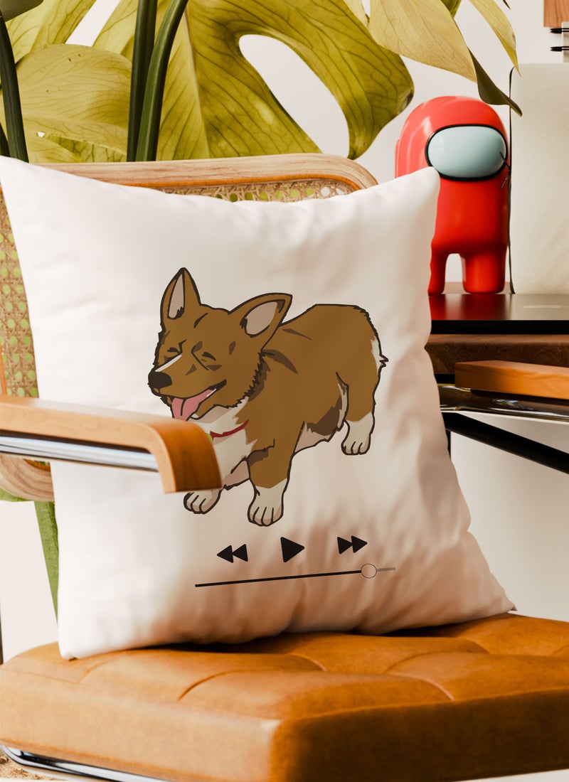 LOUD UNIVERSE Cowboy Bebop Jar Cowboy Bebop Couch Cushion data dog Decorative Cushion Ein Pembroke Welsh Corgi-Intelligent Dog - Image 4