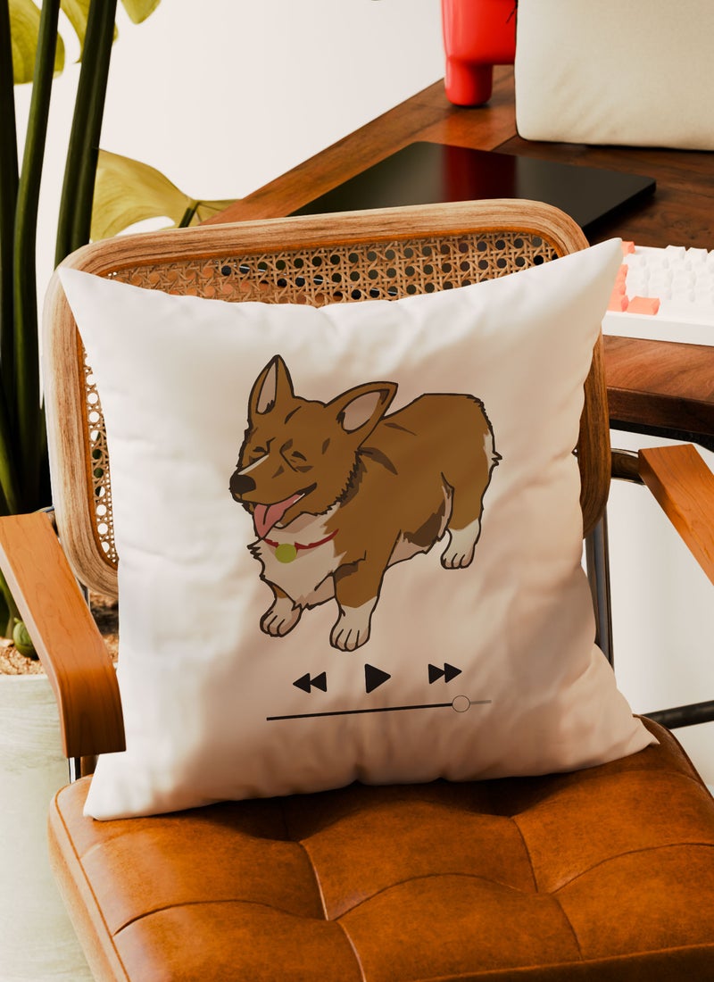 LOUD UNIVERSE Cowboy Bebop Jar Cowboy Bebop Couch Cushion data dog Decorative Cushion Ein Pembroke Welsh Corgi-Intelligent Dog - Image 3