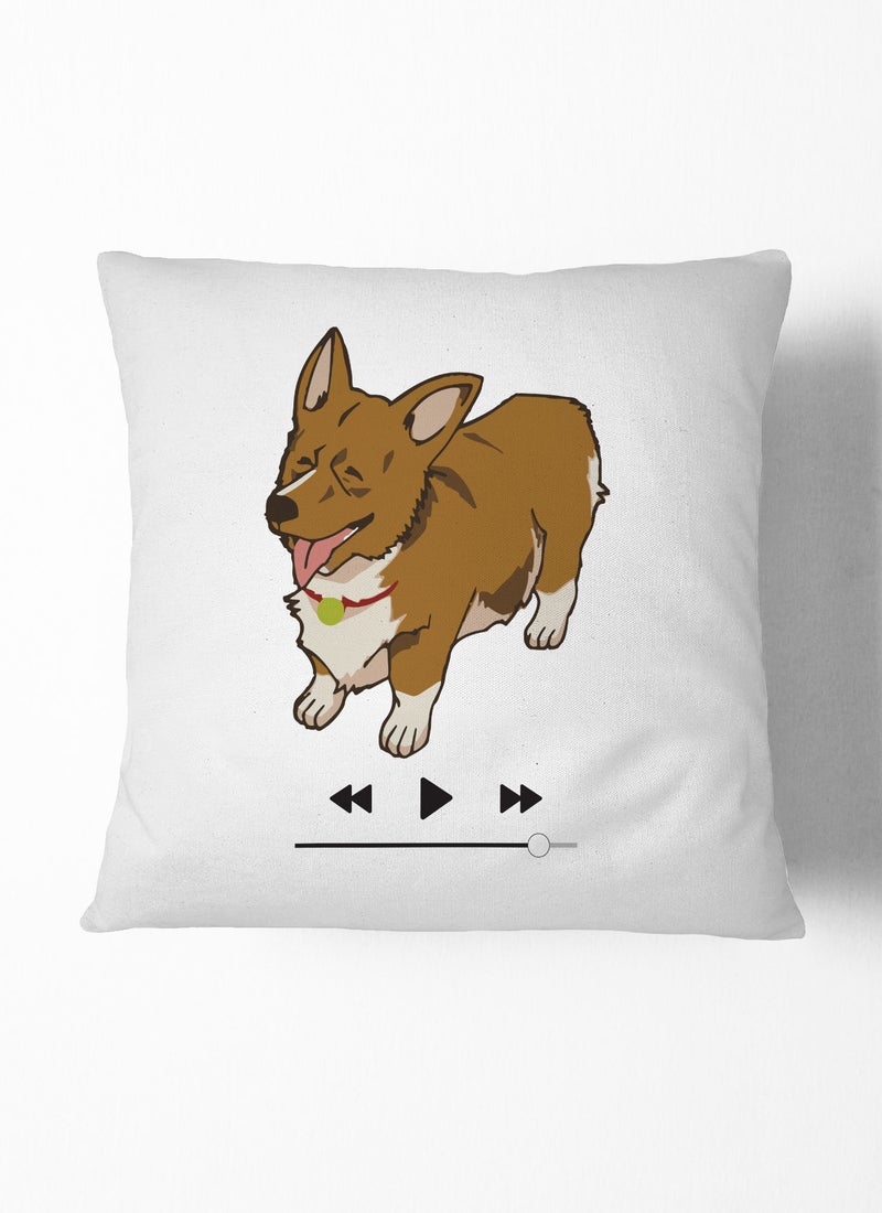 LOUD UNIVERSE Cowboy Bebop Jar Cowboy Bebop Couch Cushion data dog Decorative Cushion Ein Pembroke Welsh Corgi-Intelligent Dog - Image 1