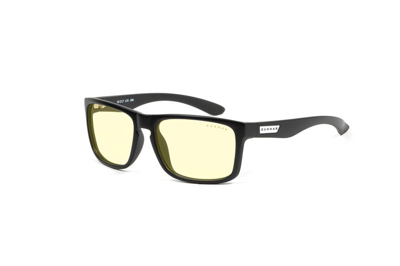 GUNNAR - Premium Reading Glasses - Blocks 65% Blue Light - Intercept, Onyx, Amber Lens, Pwr +1.5 - Image 2