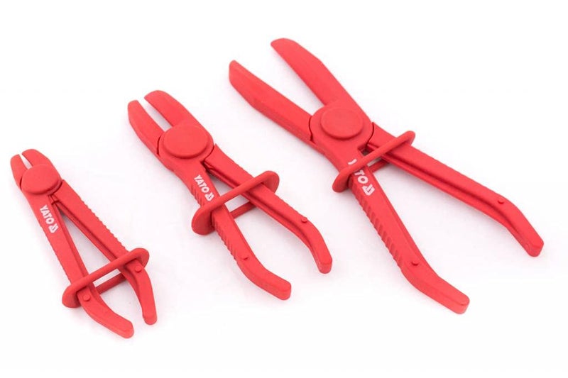 YATO YT-0840 Flexible Tube Clamp Set - Image 1