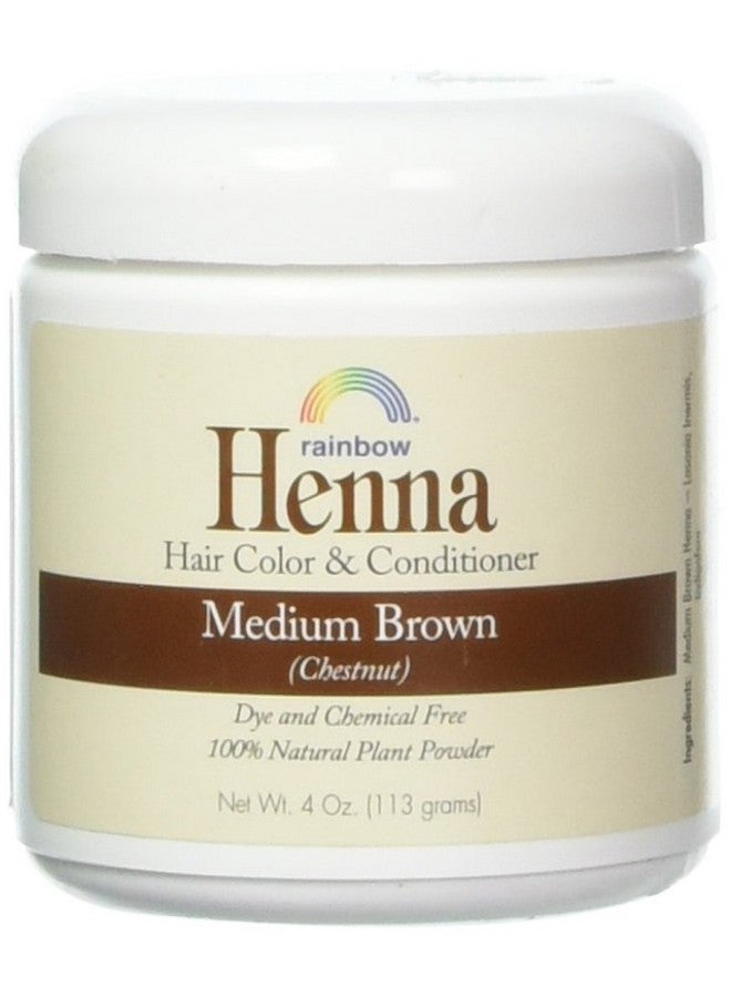Rainbow Research Henna Hair Color and Conditioner, Persian Brown Chestnut, 4 Ounce (HEN40004) - Image 1
