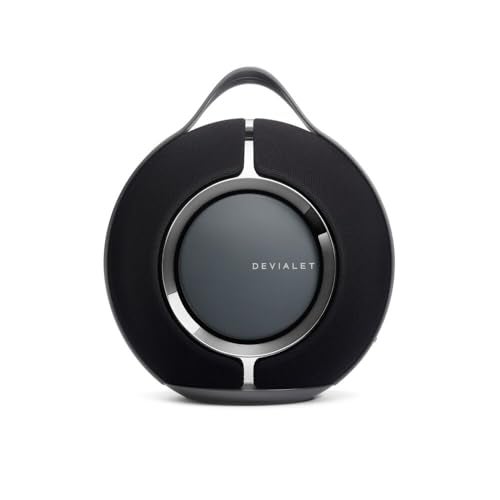 Devialet ديفيالت - مكبر صوت ذكي محمول - أسود - صوت مدمج فاخر - صوت عالي الدقة بتصميم مدمج - باس عميق، اتصال سلس، صوت متكيف، تصميم متين - Image 4