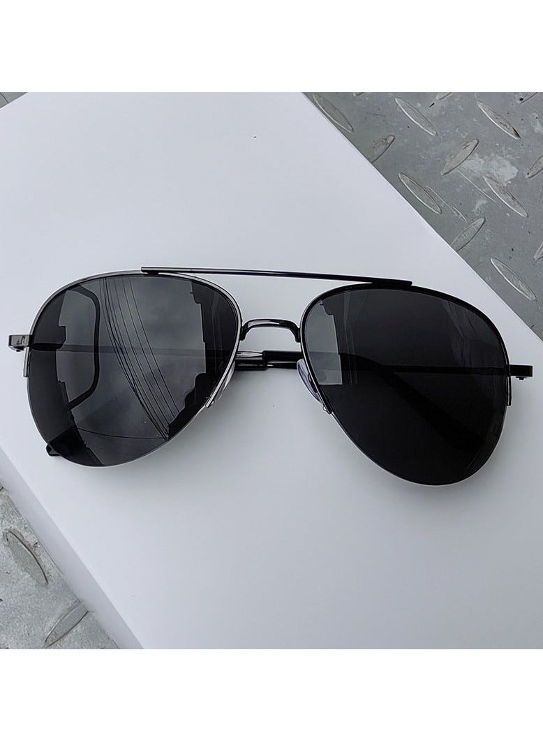 Ucanbe Classic half frame sunglasses - Image 4