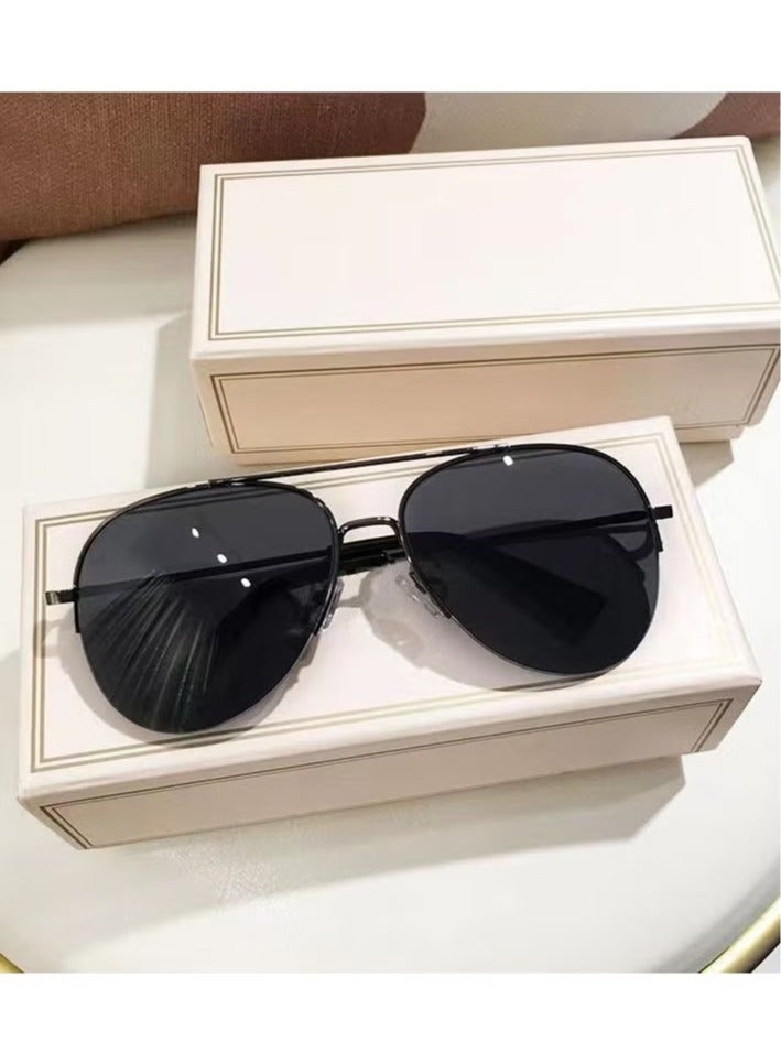 Ucanbe Classic half frame sunglasses - Image 2