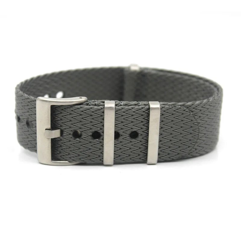Bluejw Premium Quick Release Nylon Watch Strap Replacement – Two-Piece Sharkskin Seatbelt Band for 18mm 20mm 22mm Watches - Image 1