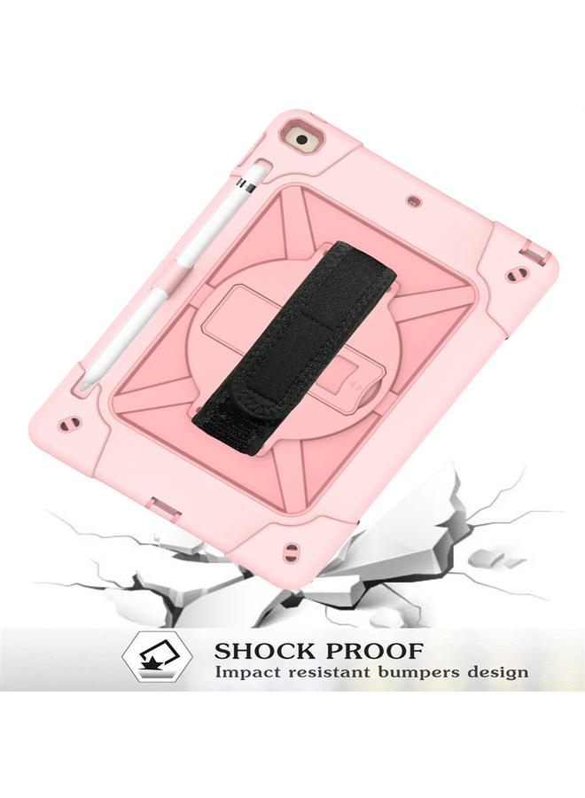 Zaboon Case For iPad 10.2 Contrast Color Silicone + PC Combination Case with Holder - Image 2