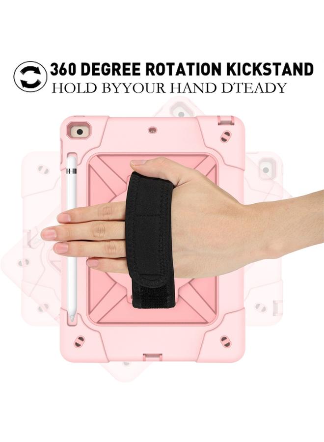 Zaboon Case For iPad 10.2 Contrast Color Silicone + PC Combination Case with Holder - Image 3