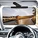 Duwai Sun Visor Extender for CarsAdjustable Car Visor Extender Sun BlockerUV400 Polarized Car Sun VisorSafe Driving Extension for GlareClip on Sun Visors for Cars Universal Universal L - Image 2
