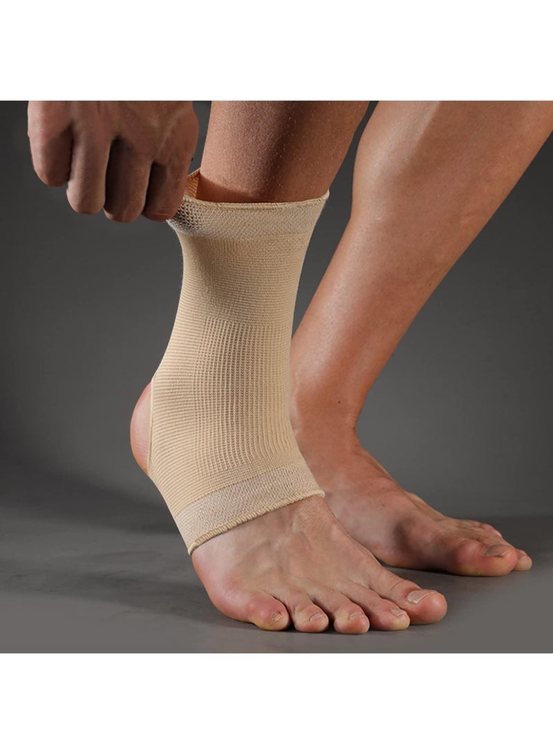 Sweet seven Ankle Brace Compression Sleeve (2 PACK) - Breathable Support for Men & Women - Swelling, Plantar Fasciitis, Sprain Relief - Image 3