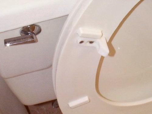 COMPAC HOME Safe -T- Bumpers - Toilet Seat Stabilizers, Keeps Children, Elderly, Disabled Safe from Slipping Off Shaking, Moving or Wobbly Toilet Seat, White, 4 Count - Image 4