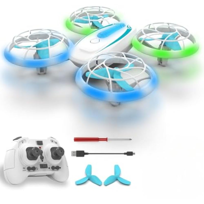 لنيو ميني درون لسيارات التحكم عن بعد مع أضواء ودوران 360 درونات RC مع حفظ الارتفاع ووضع الرأس - Image 2