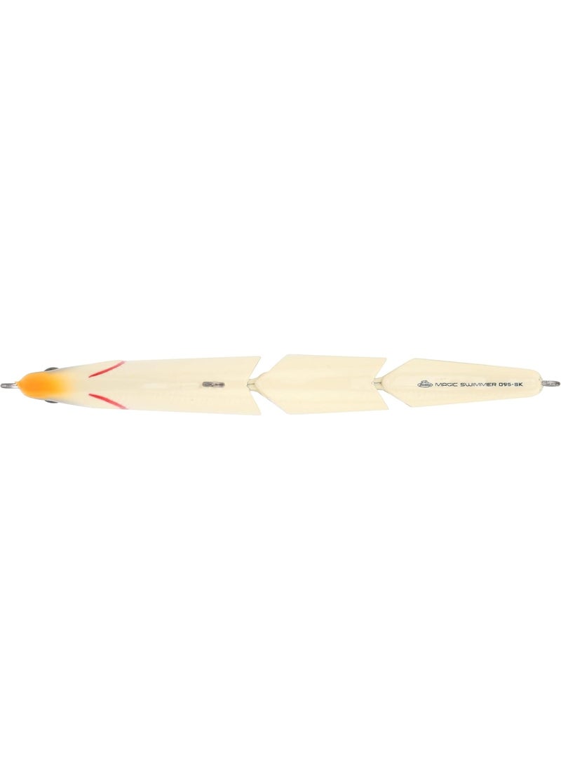 Berkley Berkley Magic Swimmer Fishing Lure Bone Size 95 375 in Maximum Forward Buoyancy Provides Optimal Lifelike Swim Action Equipped with HighEnd Hooks  - Image 4