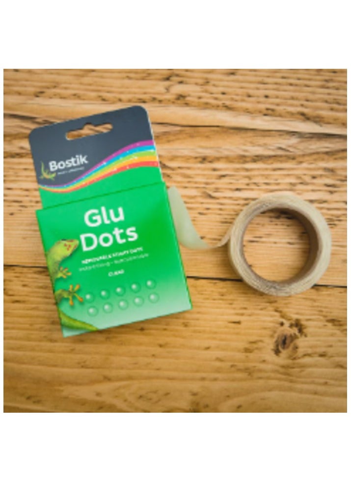 Bostik 200 Removable Sticky Glu Dots For Most Surfaces (Pack of 6)  - Image 3