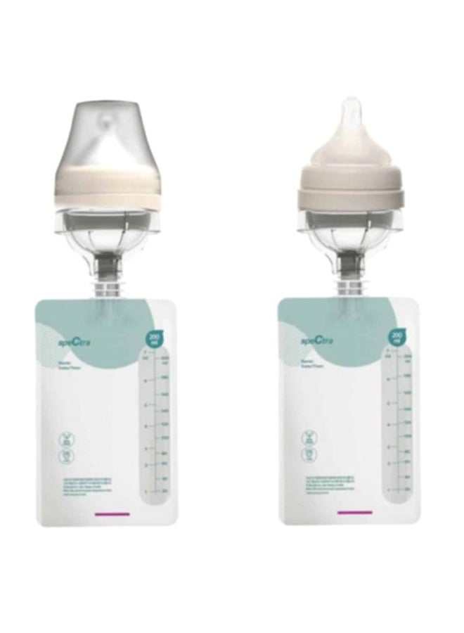 Spectra Easy Breast Milk Storage Bag White - Image 2