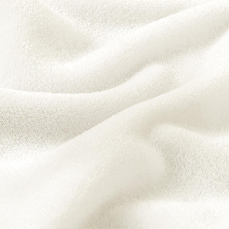 BEDELITE Fleece Blanket Cream Throw Blankets for Couch & Bed, Luxury Plush Cozy Fuzzy Blanket 50" x 60", Super Soft Warm Lightweight Throw Blanket for Travel Camping - Image 4