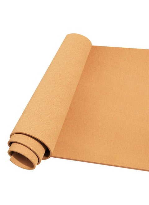 Ard Roll 48" X 24", 1/4" Thick Non-Adhesive Decorative Large Corkboard Bulletin Board Sheet For Walls/Office, Zhidian 2' X 4' Premium Frameless Natural Cork Board For Diy Projects
