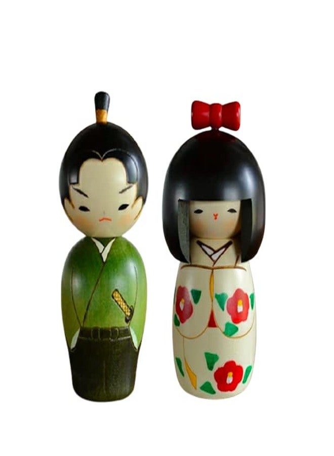 NOREN Usaburo Modern Japanese Kokeshi Doll (Ribbon), Made in Japan, Collectible Figurines, Traditional Crafts, Girl in Kimono - Image 5