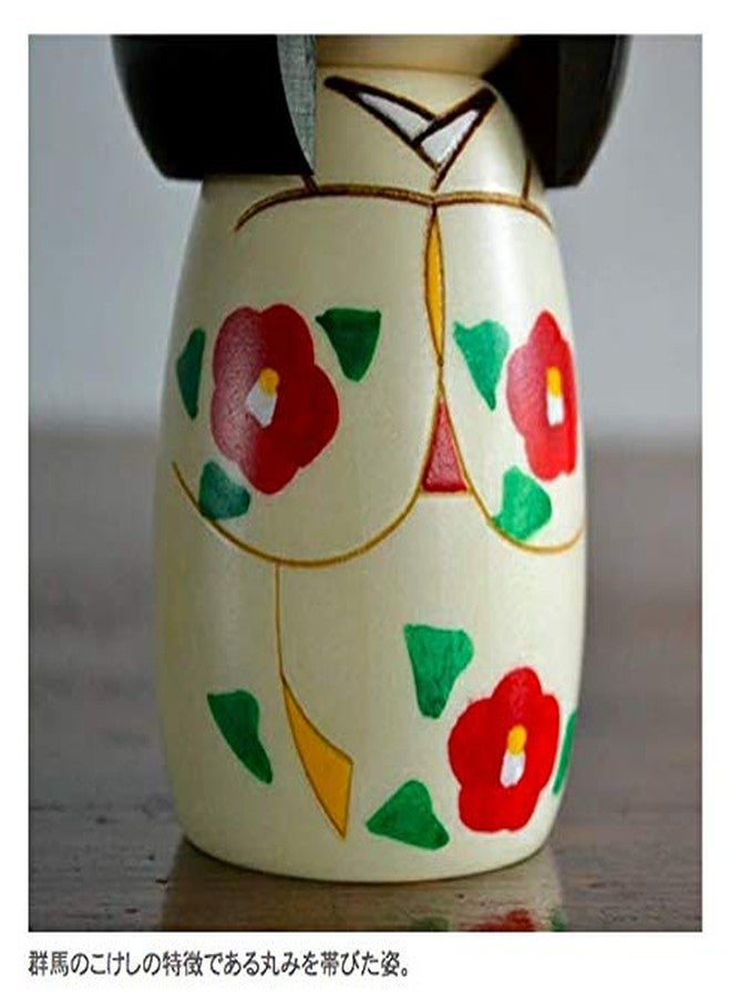 NOREN Usaburo Modern Japanese Kokeshi Doll (Ribbon), Made in Japan, Collectible Figurines, Traditional Crafts, Girl in Kimono - Image 3