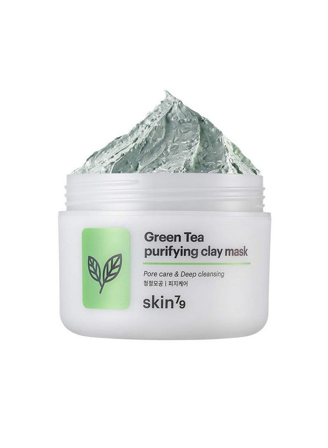 سكين 79 قناع الطين المنقي بالشاي الأخضر (تنظيف المسام والعمق) 95 مل - Image 1