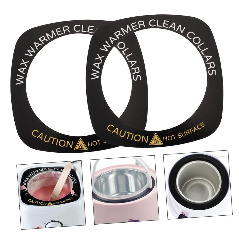 VOSAREA 50pcs Wax Heater Paper Mats for Clean and Stain Resistant Protection Unhairing Wax Machine Accessory Paper Washer Easy Installation - Image 2
