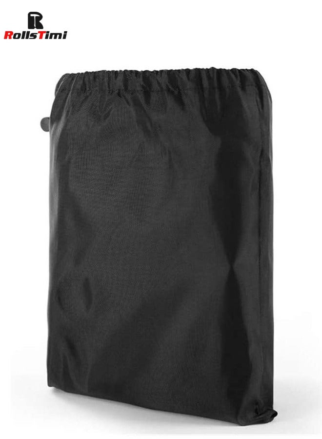 RollsTimi  Bike Cover Outdoor Storage Waterproof Rain Sun UV Dust Wind Proof with Lock Hole 190*65*98cm  - Image 4