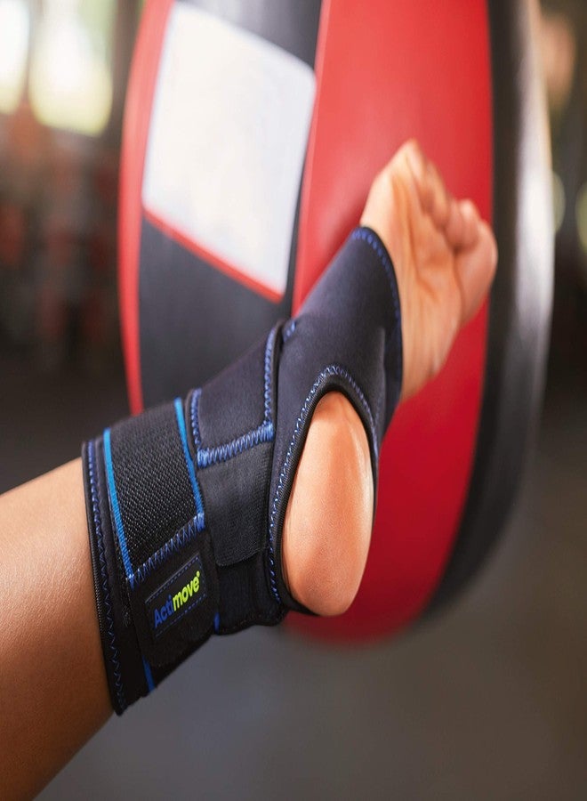 Actimove Sports Edition Ankle Stabilizer Criss-Cross Straps Universal Black - Image 4