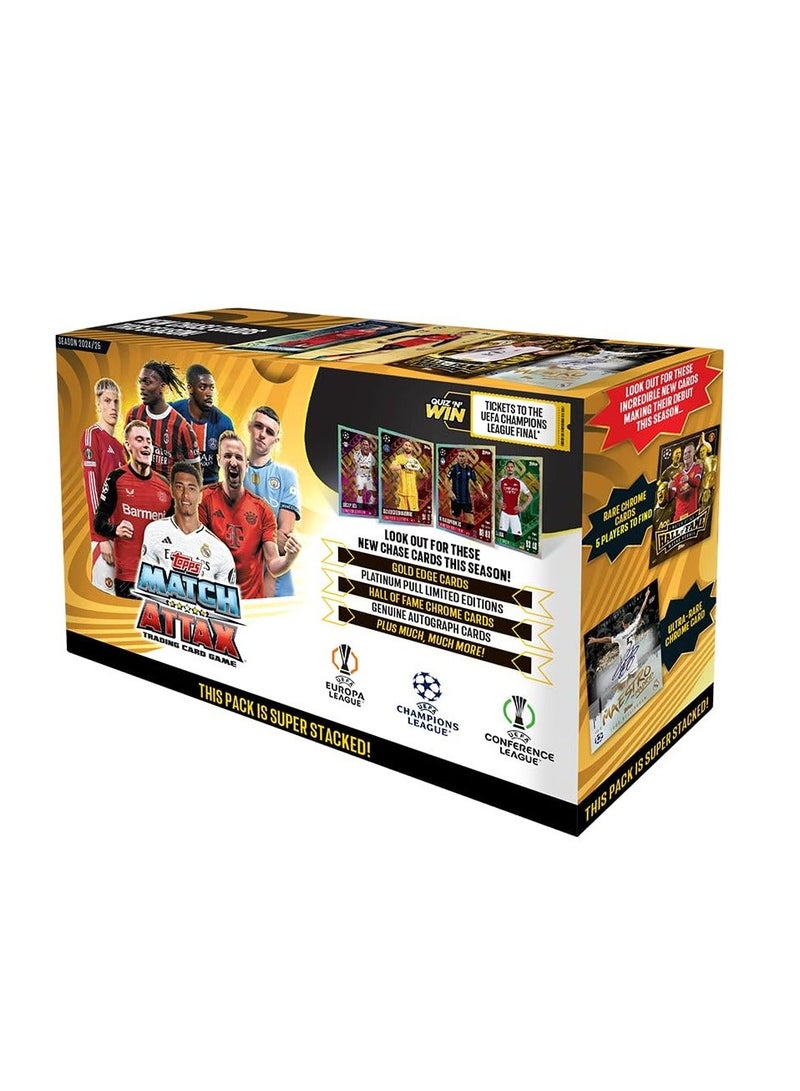 Topps UEFA Champions League Match Attax 24/25 Trading and Collectible Card Game (Flow Pack of 40) - Image 2