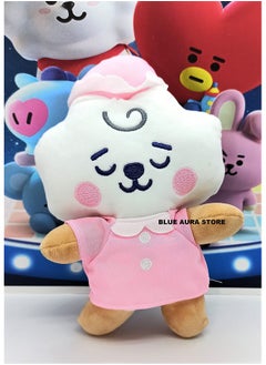 Blue Aura Blue Aura BTS Plush Toy RJ 20CM Goodnight Version BT21 Standing Stuffed Plush Toy Plushie (RJ Night)  - Image 4