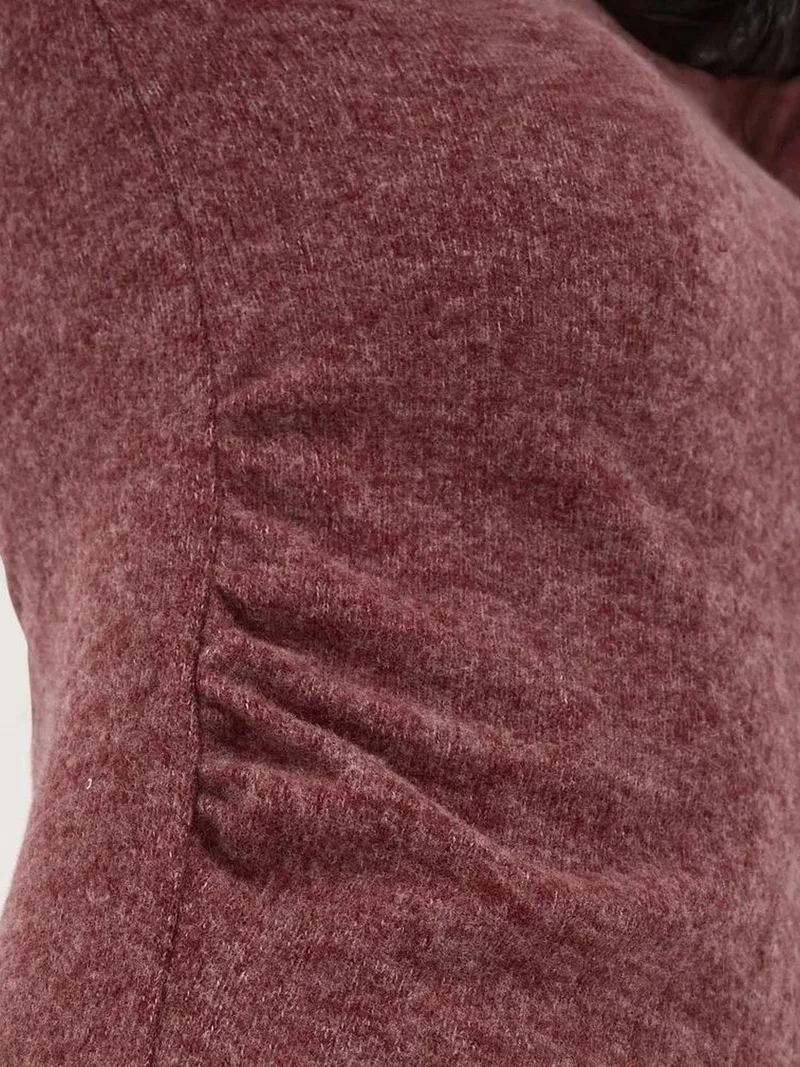 HICCUP Soft Textured Long Sleeve Blouse Busem Collection