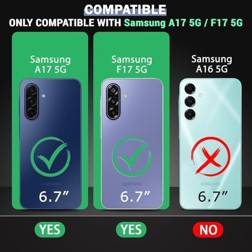 Excelsior Flip Cover for Samsung Galaxy A17, F17 | Premium PU Leather | Full Protection (Red) - Image 2