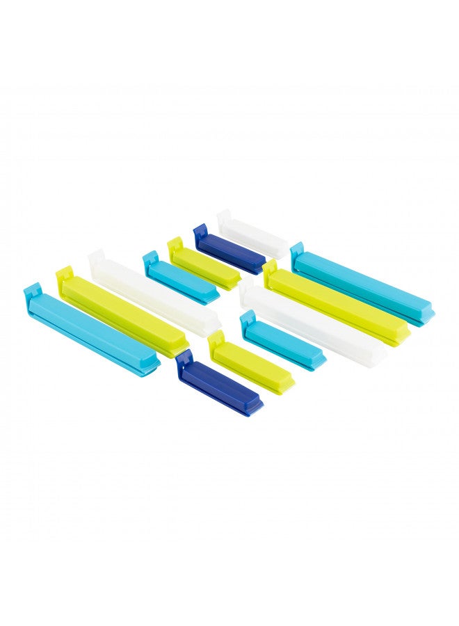 Linden Sweden Twixit! Bag Clips - Set of 20 - Keep Food Fresh, Prevent Spillage - Great for Storage and Organization - Microwave, Freezer and Dishwasher-Safe - BPA-Free