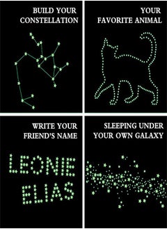 Generic Glow in The Dark Stars Stickers for Ceiling, 514Pcs 3D Luminous Stars Wall Stickers Glowing Stars for Ceiling and Walls,DIY Luminous Adhesive Stickers  - Image 5