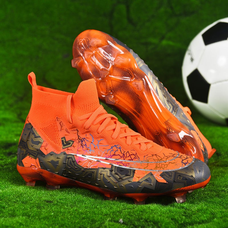 Dropshipping Mutian High-Top Football Shoes For Men, Adults, Teenagers, Students And Children, Outdoor Lawn Competition Sneakers - Image 1