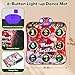 TooLion Dance Mats for Girls 48 Electronic Dance Mats with LED Light Wireless Bluetooth Kids Dance Mat Girls Dance Mat Dancing Mat Music Dance Toy with 3 Game Modes Develops HandEye Coordination - Image 4