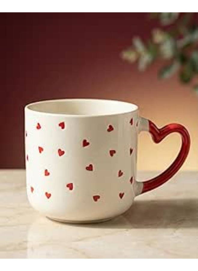 Premium Porcelain Coffee Mug with 400ml Capacity - Microwave Safe Tea and Hot Chocolate Cup for Home and Office - Image 1