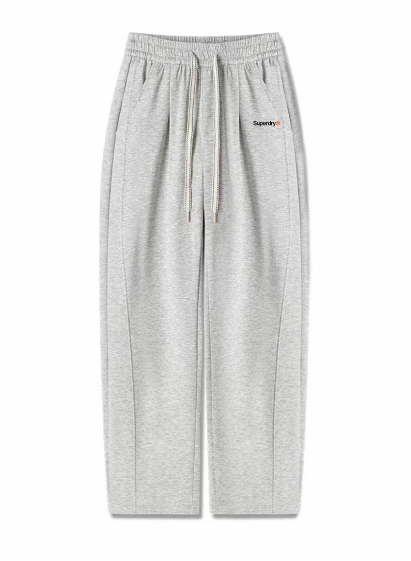 سوبر دراي Superdry Straight pants for men and women in autumn loose casual sports pants - Image 1