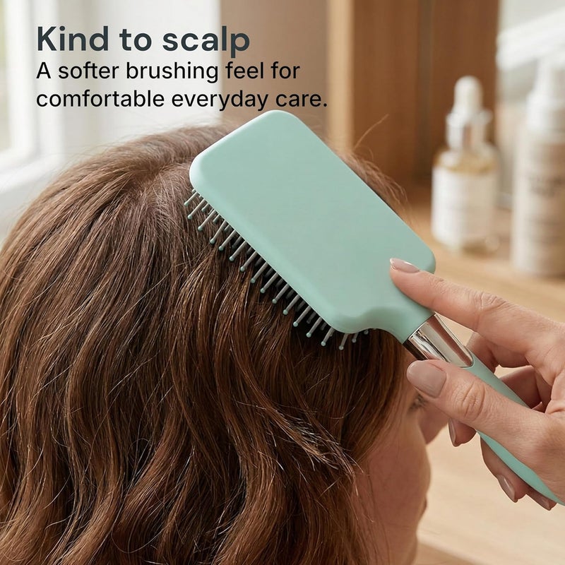 Glitters Travel Handbag Hair Brush with Flexible Bristles - Portable Size (SIZE-XXL) - Image 5