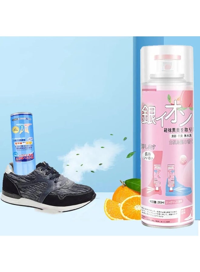 Antibacterial deodorant spray for foot odor, shoe odor remover, natural spray that eliminates bad smells from shoes, removes odors and refreshes, deodorant for shoes, foot spray 260ml - Image 4