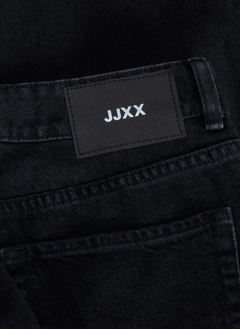 JJXX High Waist Mom Fit Black Women's Trousers 12207159