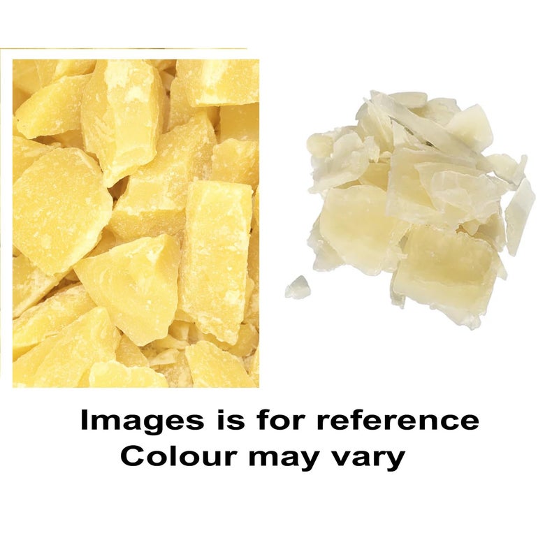 Crazy Sutra� Crazy Sutra� Natural Pure Unrefined Beeswax for Candle Making | Triple Filtered Light Yellow Beeswax Pellets | Ideal for DIY Candles and Crafts (800gm) - Image 4